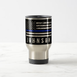 Taza De Viaje Bandera americana apenada personalizada de la