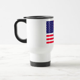 Taza De Viaje Bandera Americana Y Águila