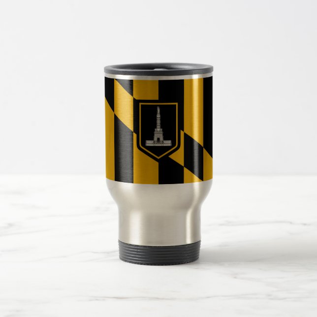 Taza De Viaje Bandera Baltimore (Centro)