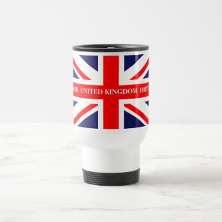 Taza De Viaje Bandera británica de Union Jack Gran Bretaña