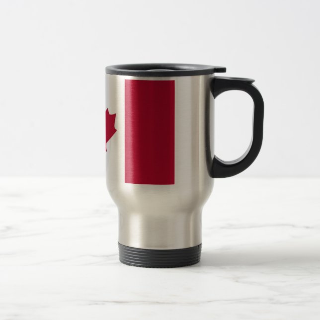 Taza De Viaje Bandera canadiense (Derecha)