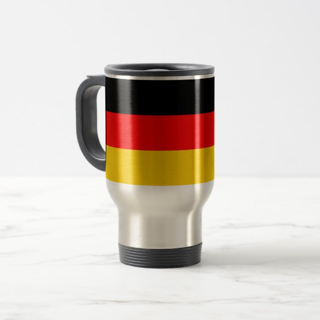 Taza De Viaje Bandera de Alemania (Anverso izquierdo)