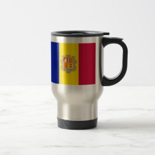 Taza De Viaje Bandera de Andorra