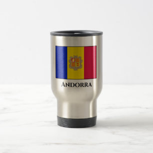 Taza De Viaje Bandera de Andorra