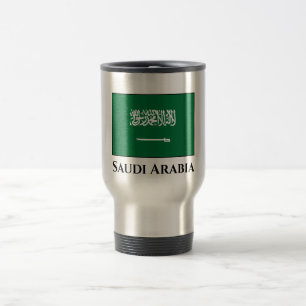 Taza De Viaje Bandera de Arabia Saudita