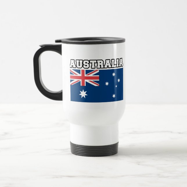 Taza De Viaje Bandera de Australia (Izquierda)