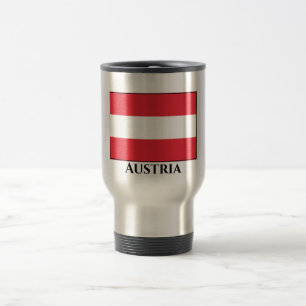 Taza De Viaje Bandera de Austria (austriaca)