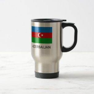 Taza De Viaje Bandera de Azerbaijan