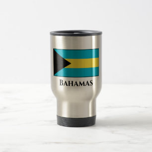 Taza De Viaje Bandera de Bahamas