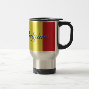 Taza De Viaje Bandera de Bélgica