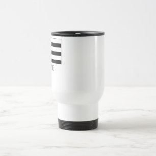 Taza De Viaje Bandera de Bretaña con nombre