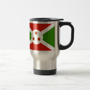 Taza De Viaje Bandera de Burundi