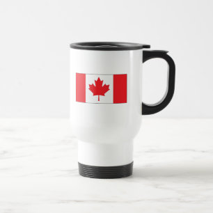 Taza De Viaje Bandera de Canadá
