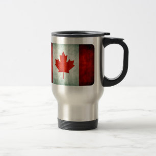 Taza De Viaje Bandera de Canadá con problemas