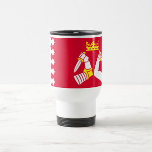 Taza De Viaje Bandera de Carelia del Norte