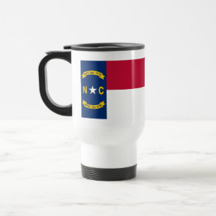 Taza De Viaje Bandera de Carolina del Norte