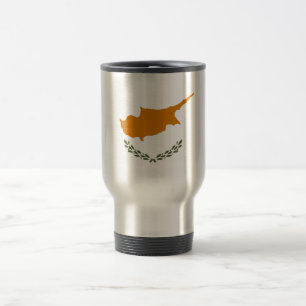 Taza De Viaje Bandera de Chipre