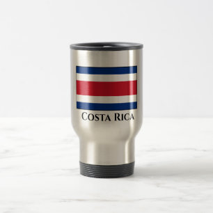 Taza De Viaje Bandera de Costa Rica