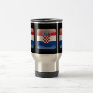 Taza De Viaje Bandera de Croacia