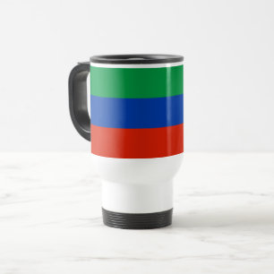 Taza De Viaje Bandera de Daguestán