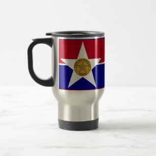 Taza De Viaje Bandera de Dallas, Texas Travel Mug