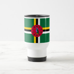 Taza De Viaje Bandera de Dominica