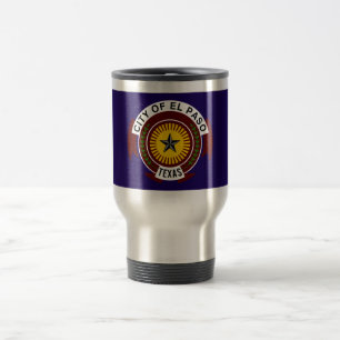 Taza De Viaje Bandera de El Paso