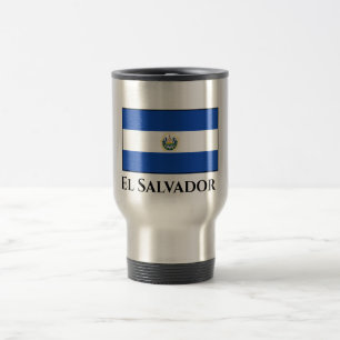 Taza De Viaje Bandera de El Salvador