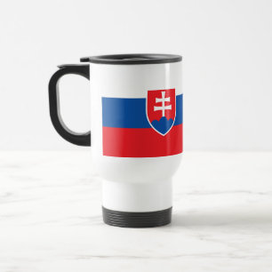 Taza De Viaje Bandera de Eslovaquia