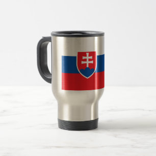 Taza De Viaje Bandera de Eslovaquia