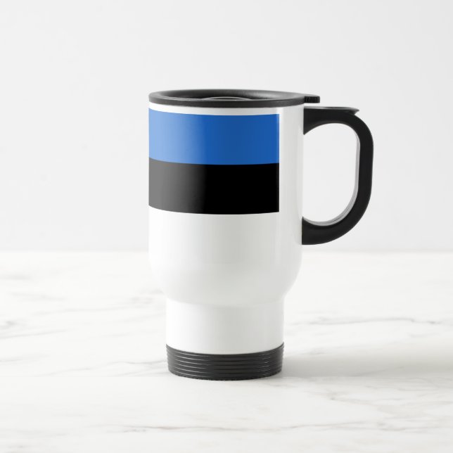 Taza De Viaje Bandera de Estonia (Derecha)