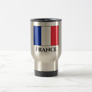 Taza De Viaje Bandera de Francia (francesa)