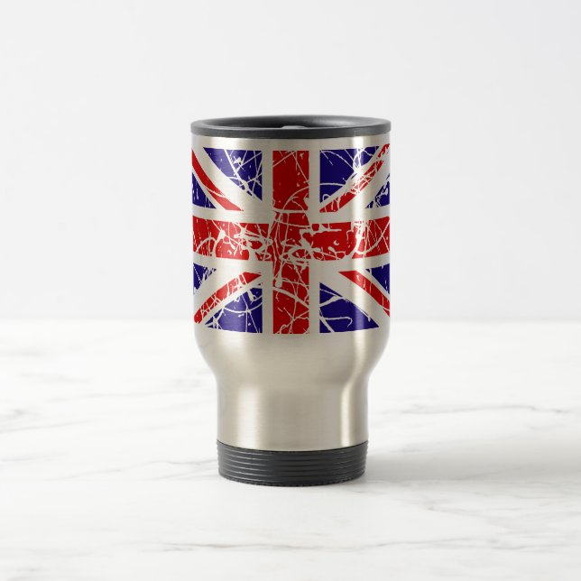 Taza De Viaje Bandera de Gran Bretaña (Centro)