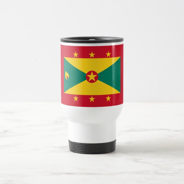Taza De Viaje Bandera de Granada (Centro)
