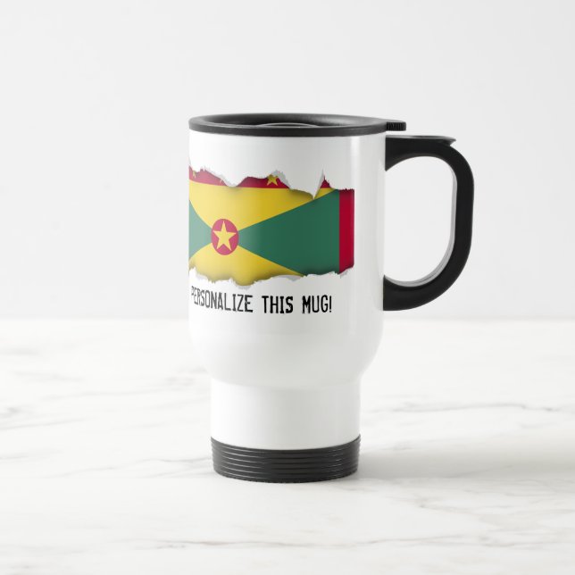 Taza De Viaje Bandera de Granada (Derecha)