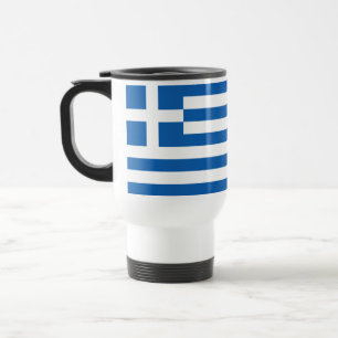 Taza De Viaje Bandera de Grecia