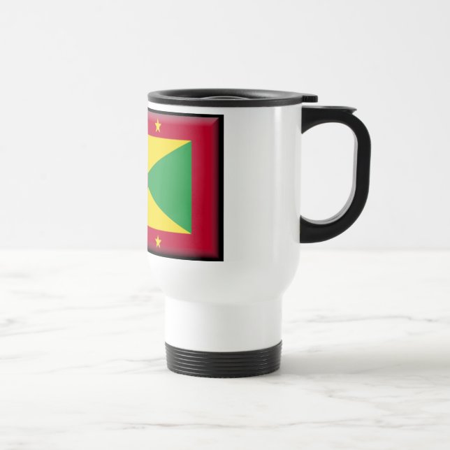 Taza De Viaje Bandera de Grenada (Derecha)