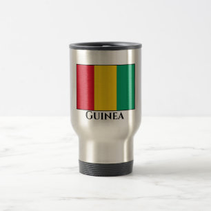 Taza De Viaje Bandera de Guinea