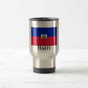 Taza De Viaje Bandera de Haití (haitiana)