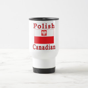 Taza De Viaje Bandera de Halcón de Canadá en Polonia