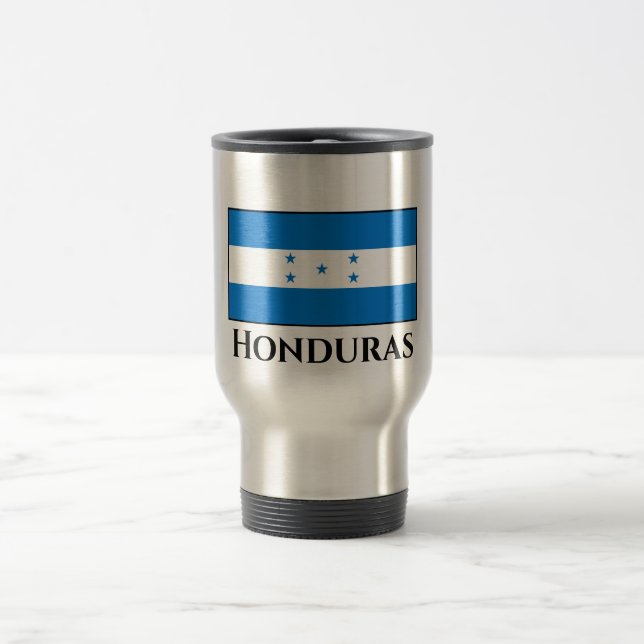 Taza De Viaje Bandera de Honduras (Centro)
