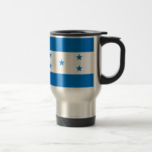 Taza De Viaje Bandera de Honduras - Bandera Hondureña de