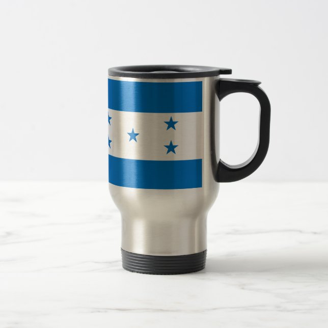 Taza De Viaje Bandera de Honduras - Bandera Hondureña de (Derecha)