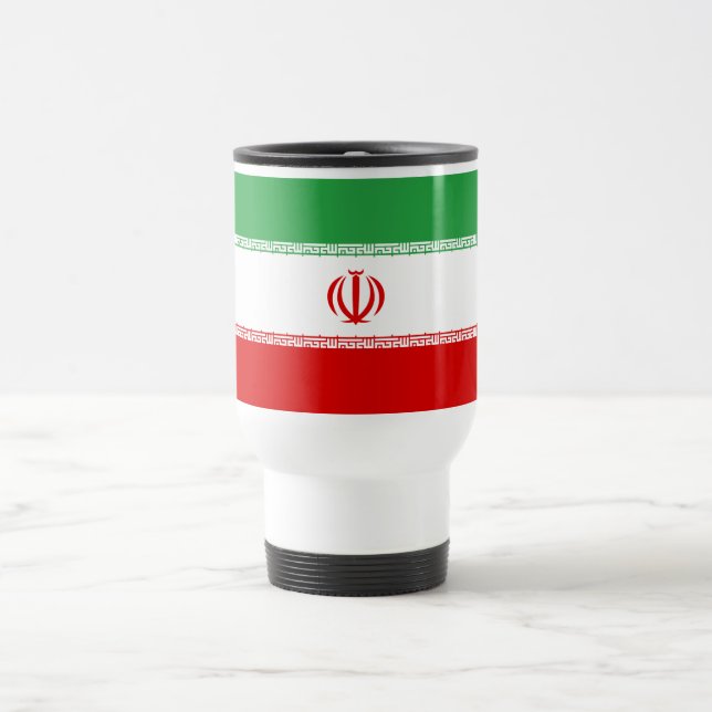 Taza De Viaje Bandera de Irán (Centro)