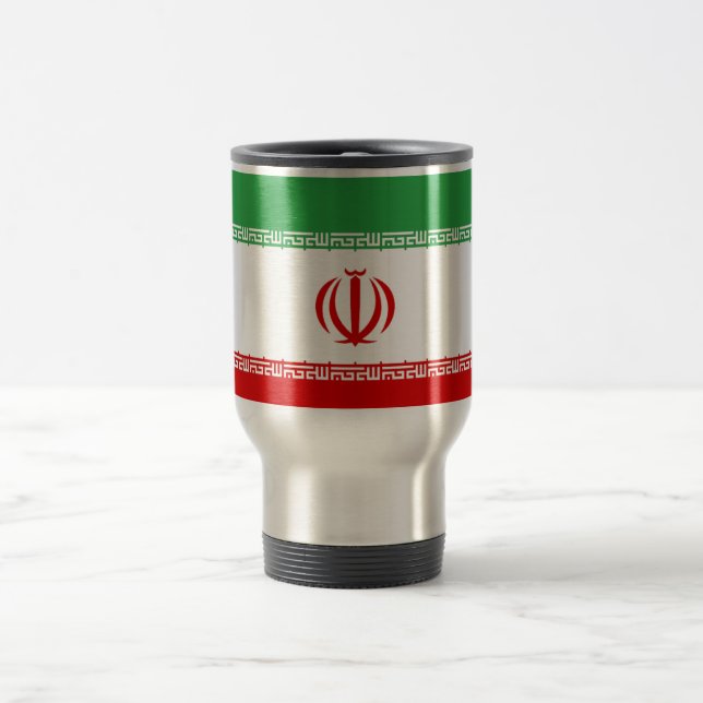 Taza De Viaje Bandera de Irán (Centro)