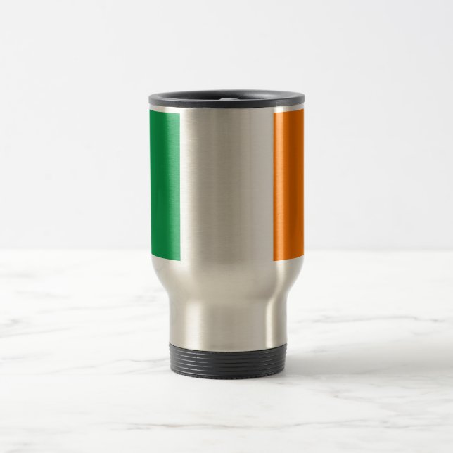 Taza De Viaje Bandera de Irlanda (Centro)