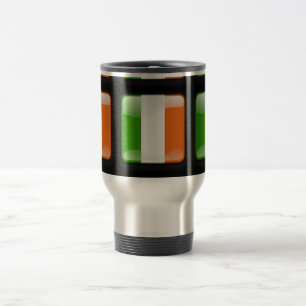 Taza De Viaje Bandera de Irlanda