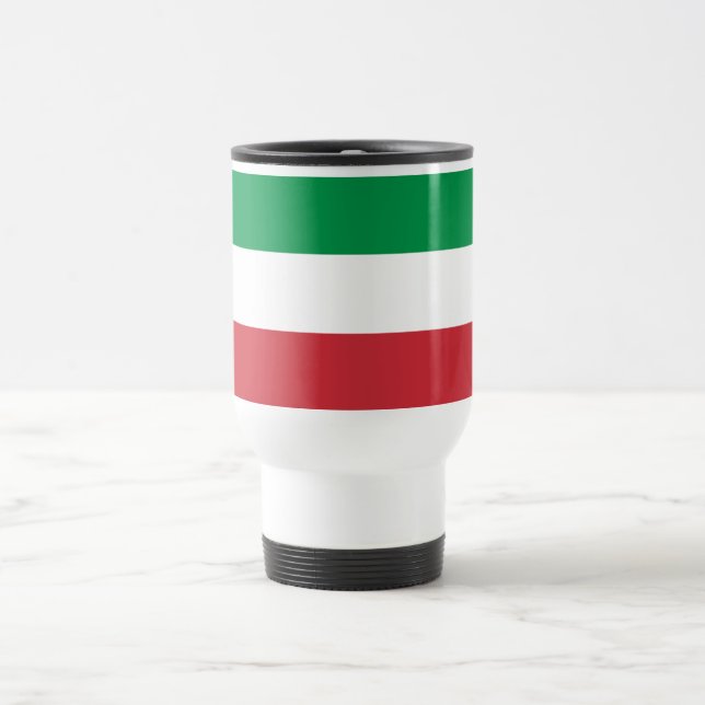Taza De Viaje Bandera de Italia (Centro)