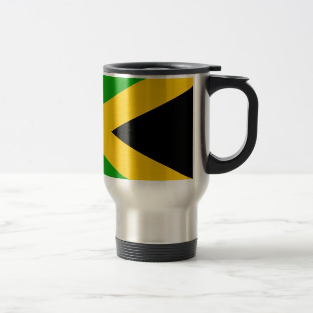 Taza De Viaje Bandera de Jamaica (Derecha)