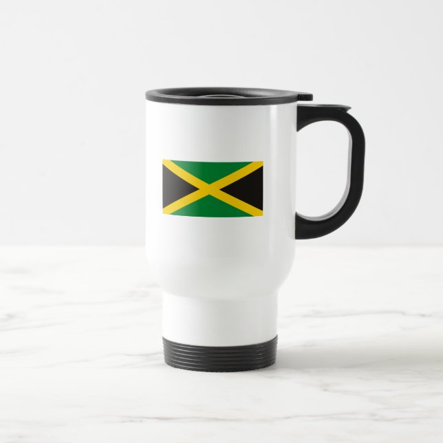 Taza De Viaje Bandera de Jamaica Mug (Derecha)